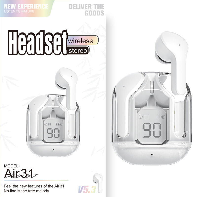 Digital Display ENC Noise Reduction Wireless Earbuds