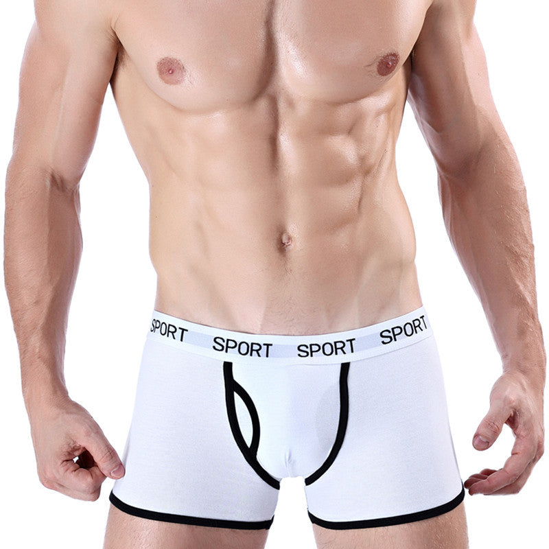 Men's Cotton Sports Boxers