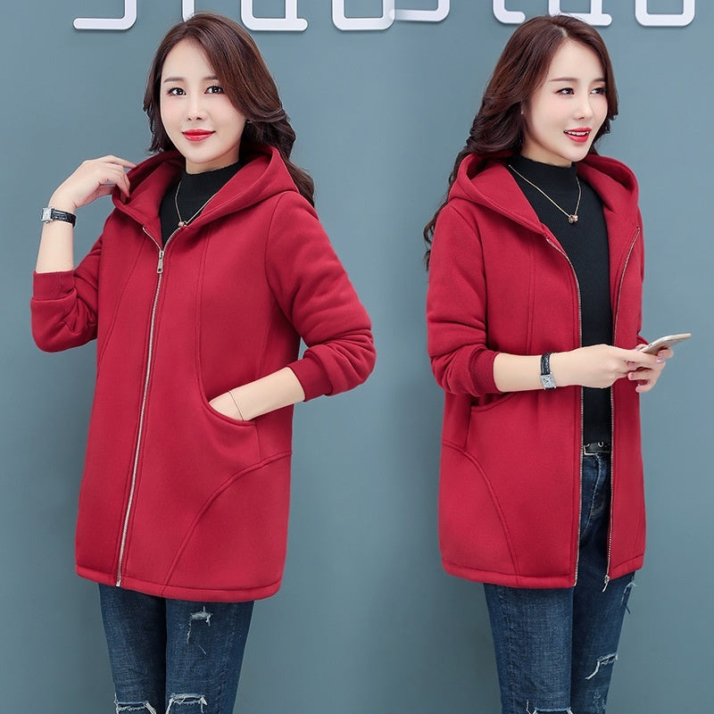 Women's Warm Hooded Coat