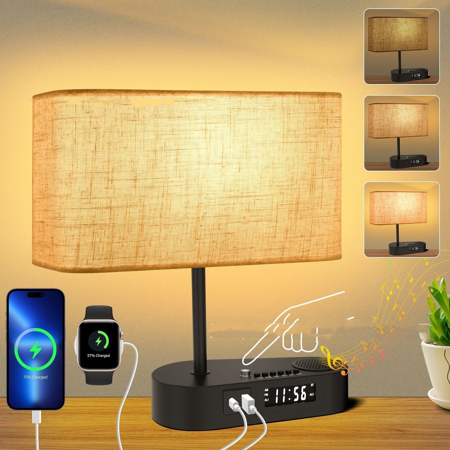 Bluetooth Playing Table Lamp