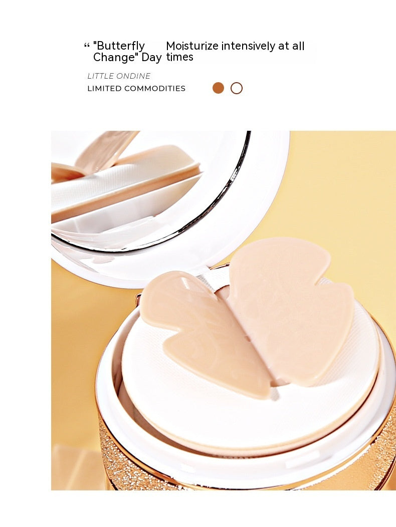 Light Butterfly Powder Puff Concealer Air Cushion