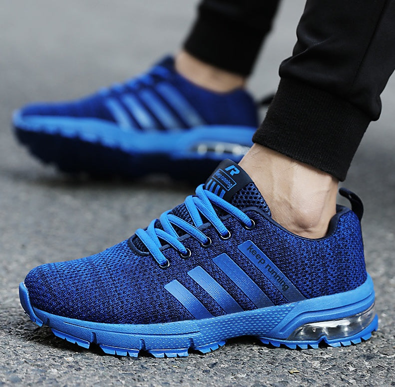 Couple sports shoes breathable mesh outdoor men and women running shoes