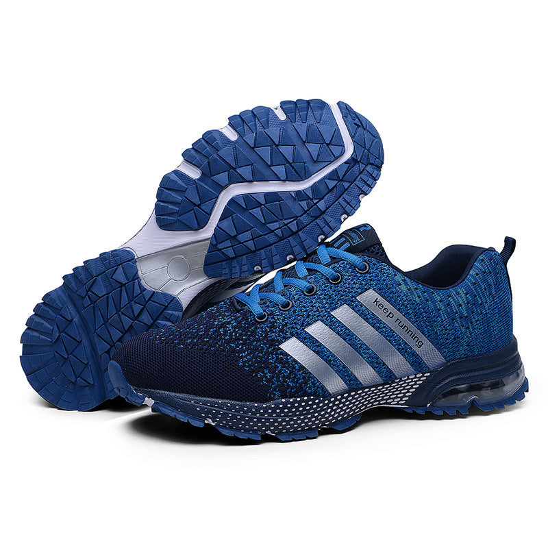 Couple sports shoes breathable mesh outdoor men and women running shoes