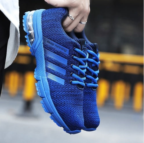 Couple sports shoes breathable mesh outdoor men and women running shoes