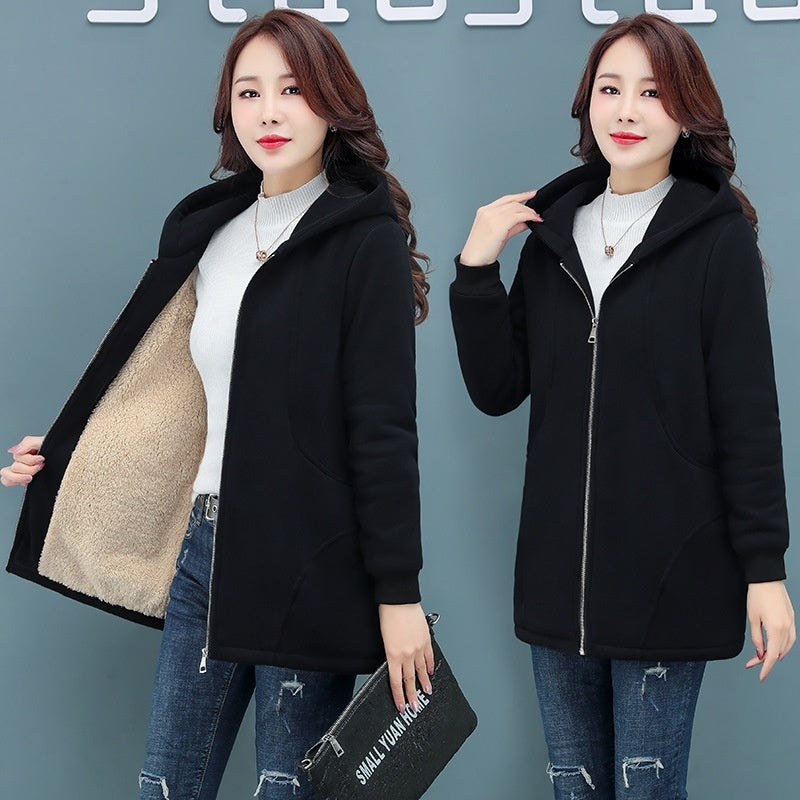 Women's Warm Hooded Coat