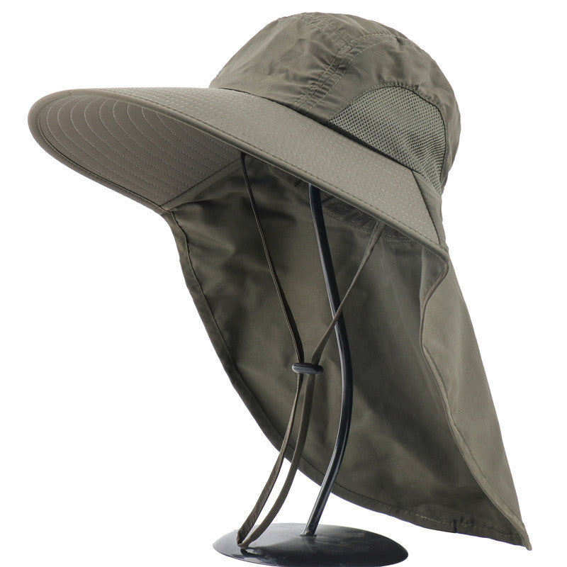 Men's And Women's Outdoor Sun Protection Ventilation Cap Sun