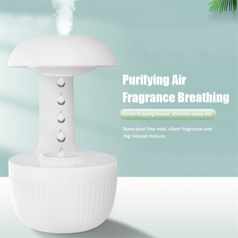 Anti-gravity Air Humidifier Water Drops Cool Mist Maker Fogger Relieve Fatigue