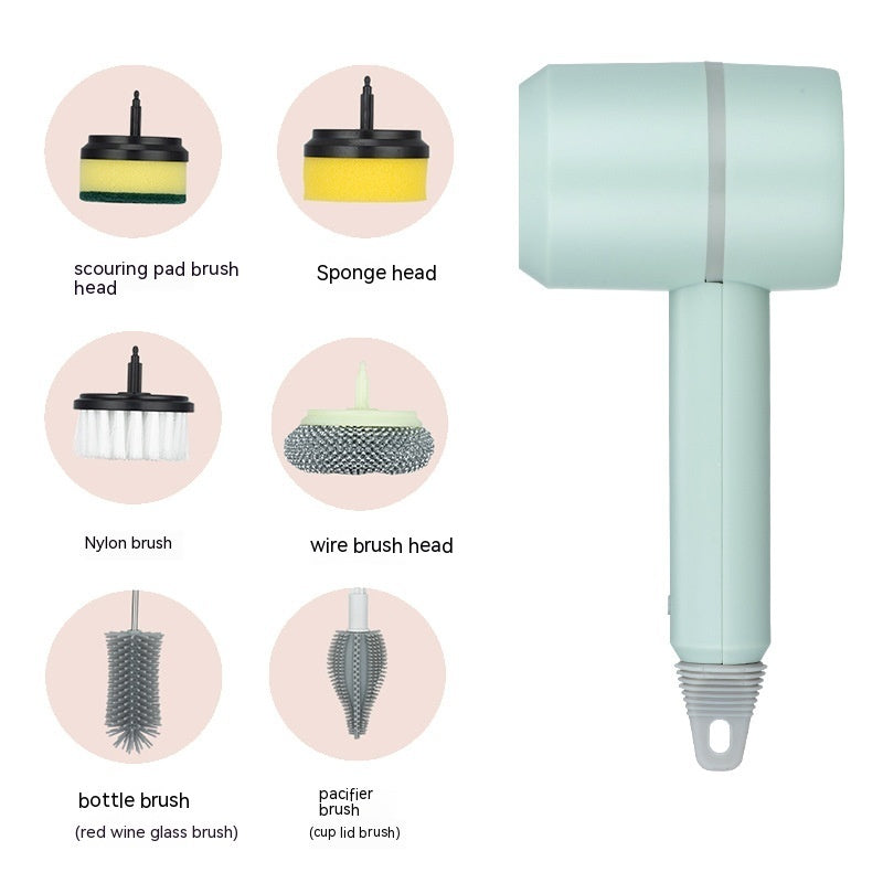 Electric Cleaning Dishwashing Brush