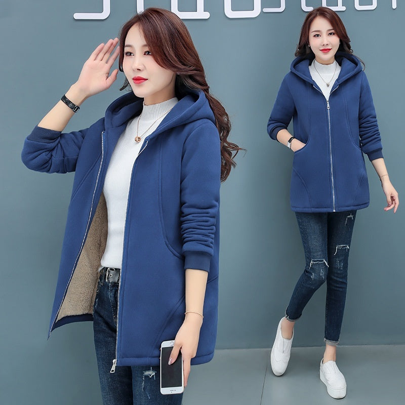 Women's Warm Hooded Coat