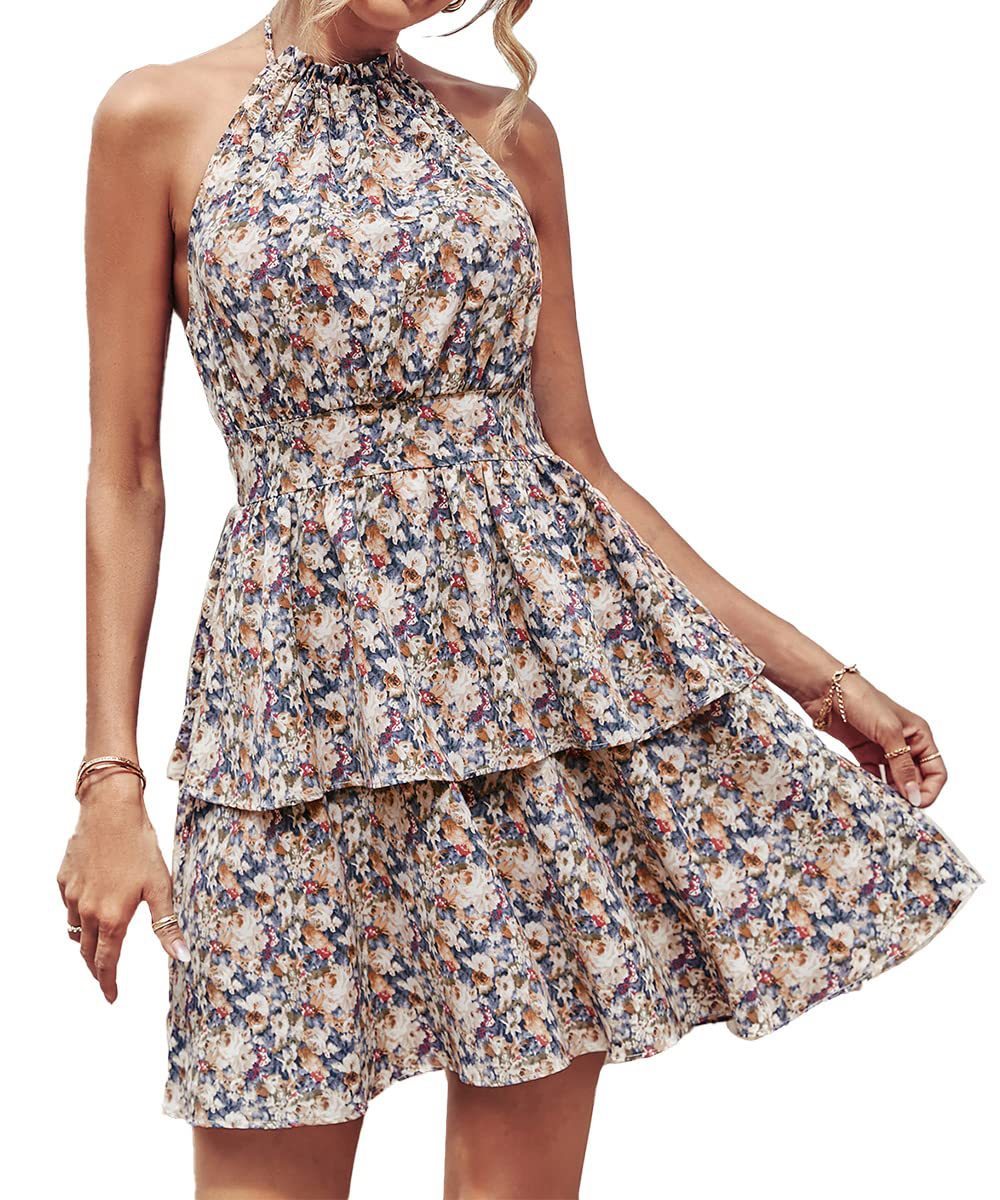 Summer Printed Dress For Womens