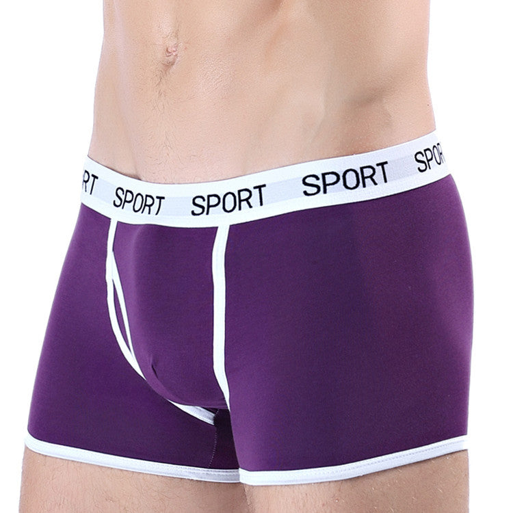 Men's Cotton Sports Boxers