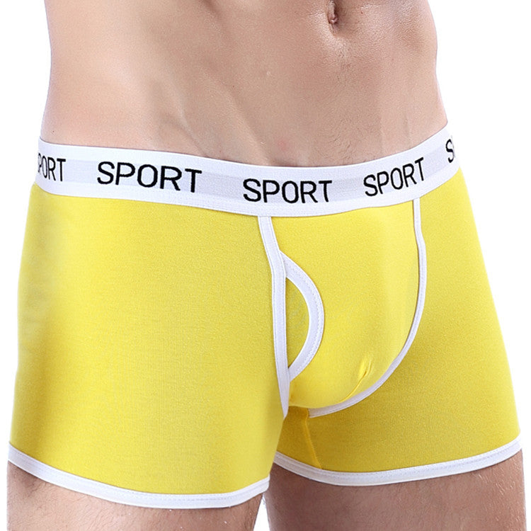 Men's Cotton Sports Boxers