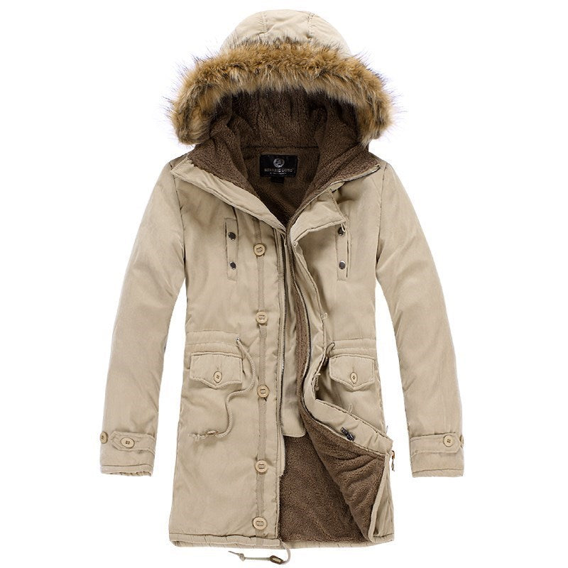 Men's Warm Coat Parka Cotton Jackets