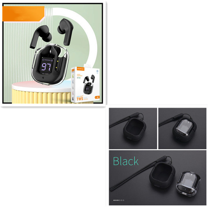 Digital Display ENC Noise Reduction Wireless Earbuds