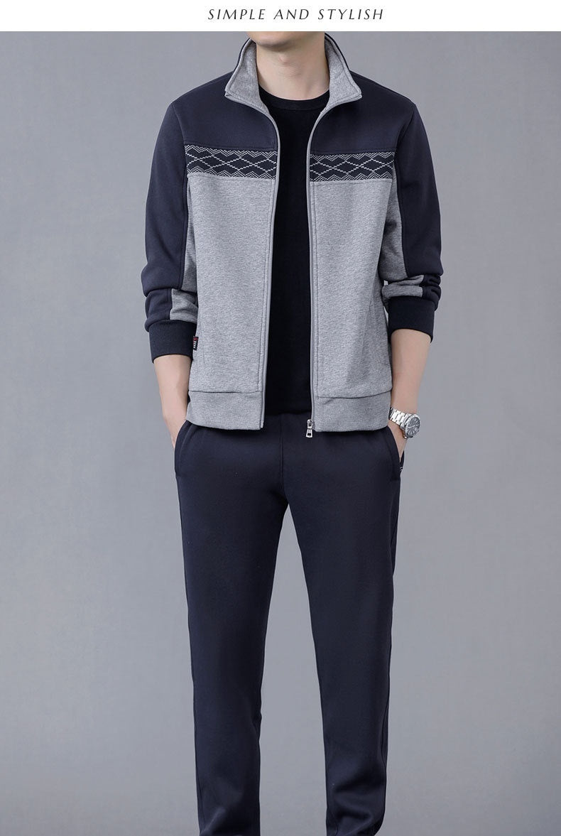 Sportswear Men's Spring And Autumn Casual Suit