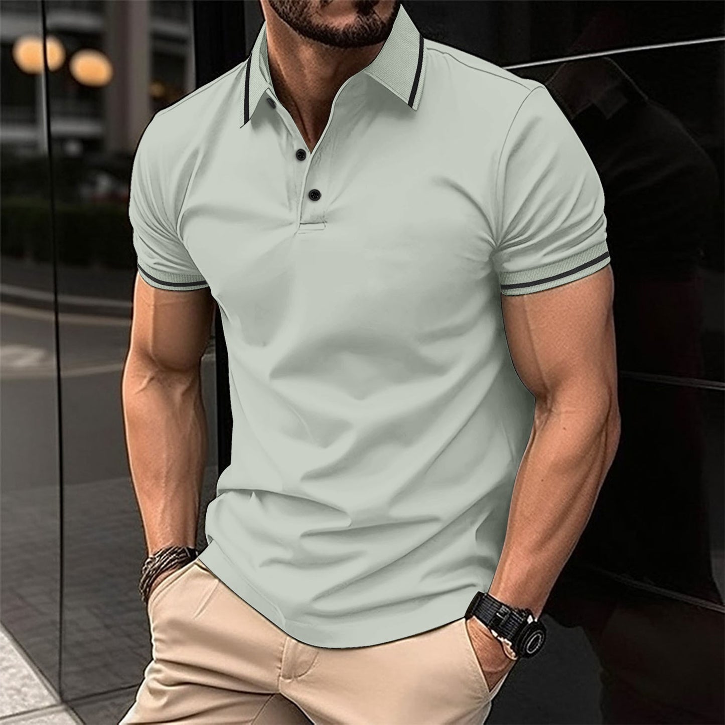 Men's Short Sleeve Polo Shirt