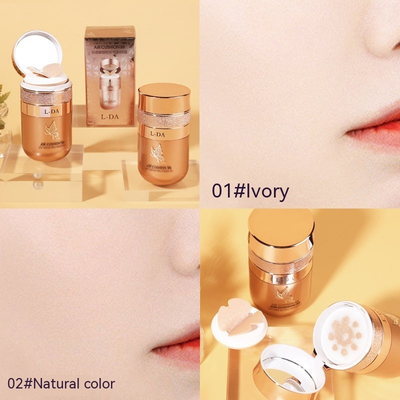 Light Butterfly Powder Puff Concealer Air Cushion