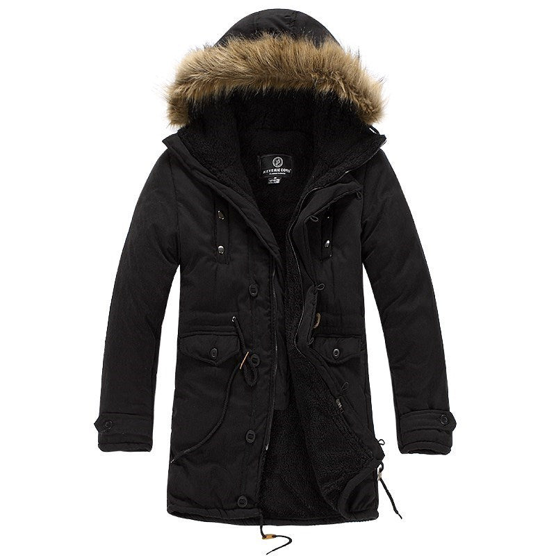 Men's Warm Coat Parka Cotton Jackets