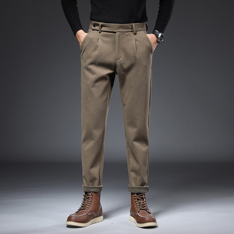 Light Luxury Casual Pants Men's Micro Elastic Comfortable