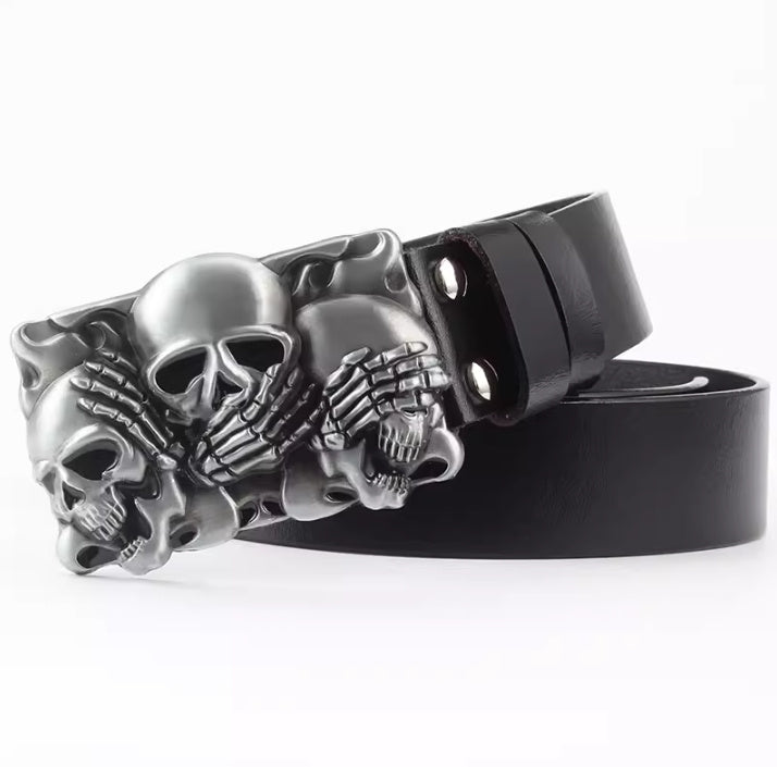 Casual Skull  Belt