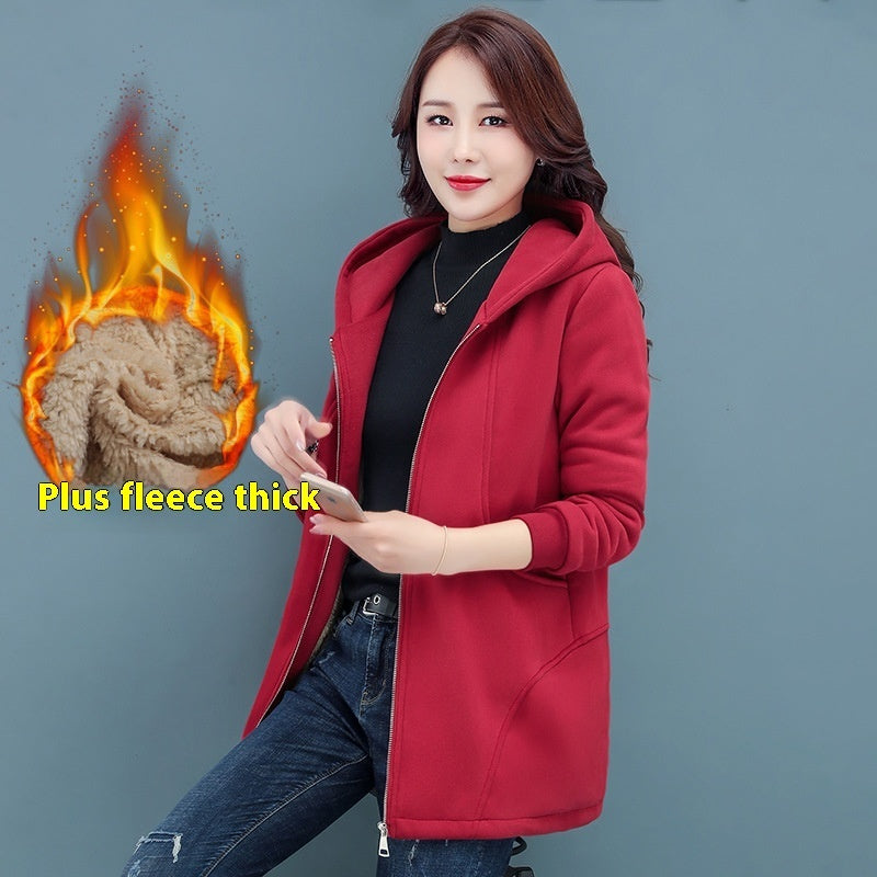 Women's Warm Hooded Coat