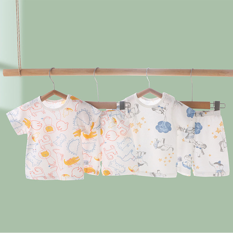 Baby Homewear Pajamas Pure Cotton Thin