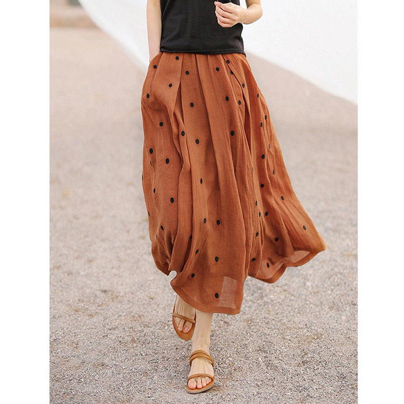 Women's Polka Dot Skirt