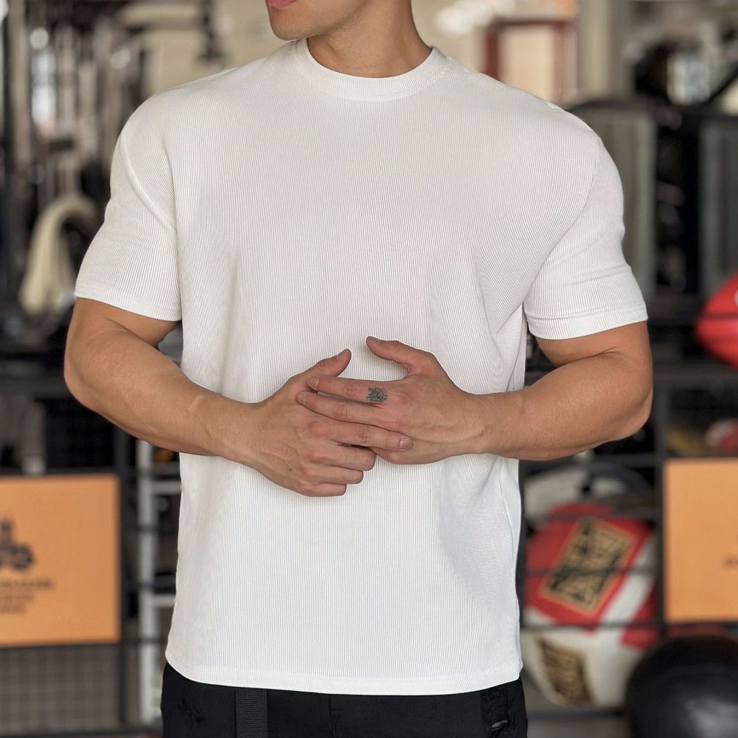 Textured Men's T- shirt