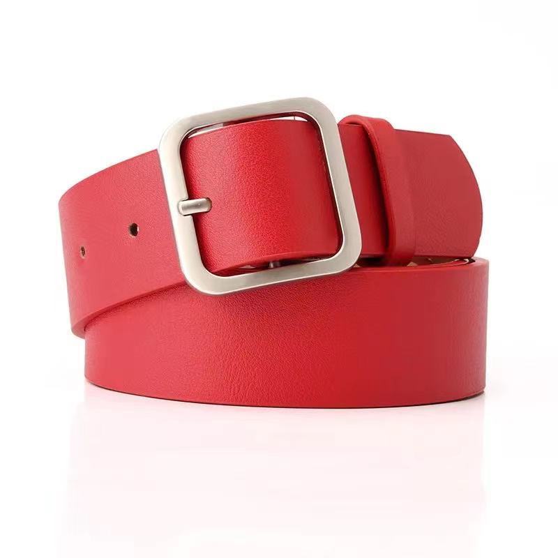 Retro Alloy Buckle Belt