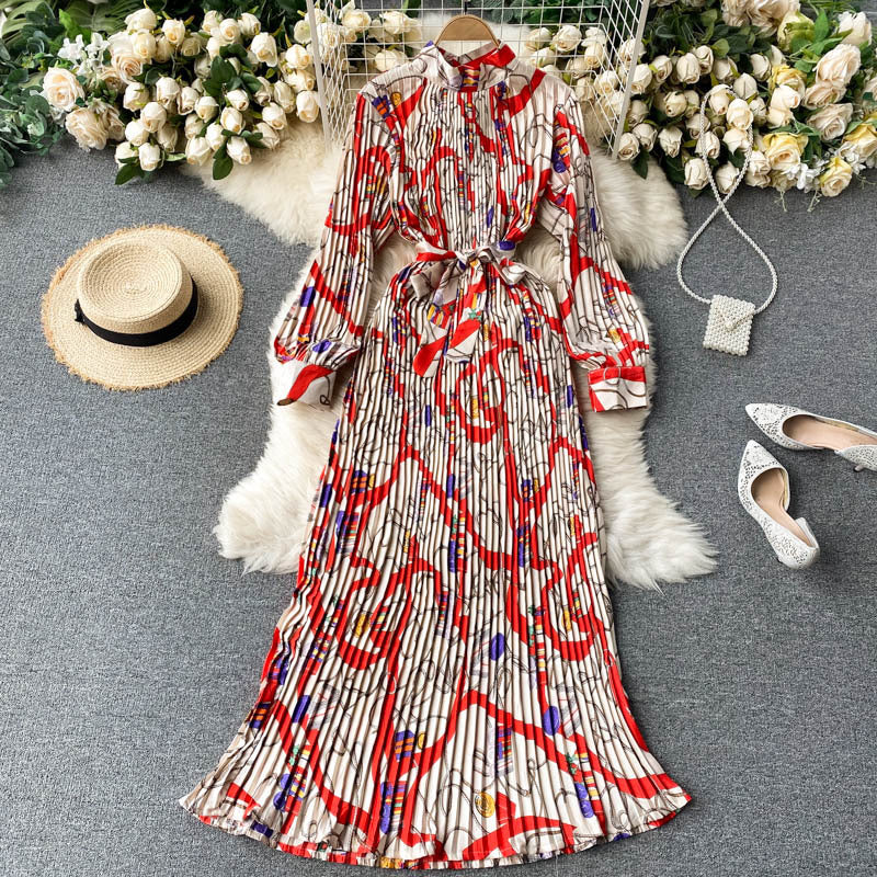 Women's Printed Long Dress