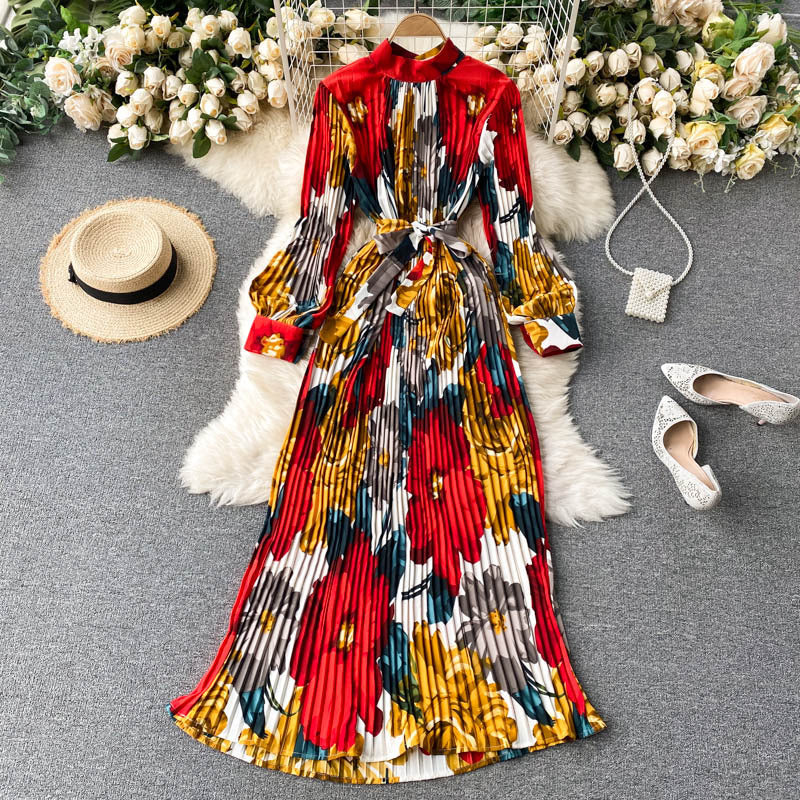 Women's Printed Long Dress