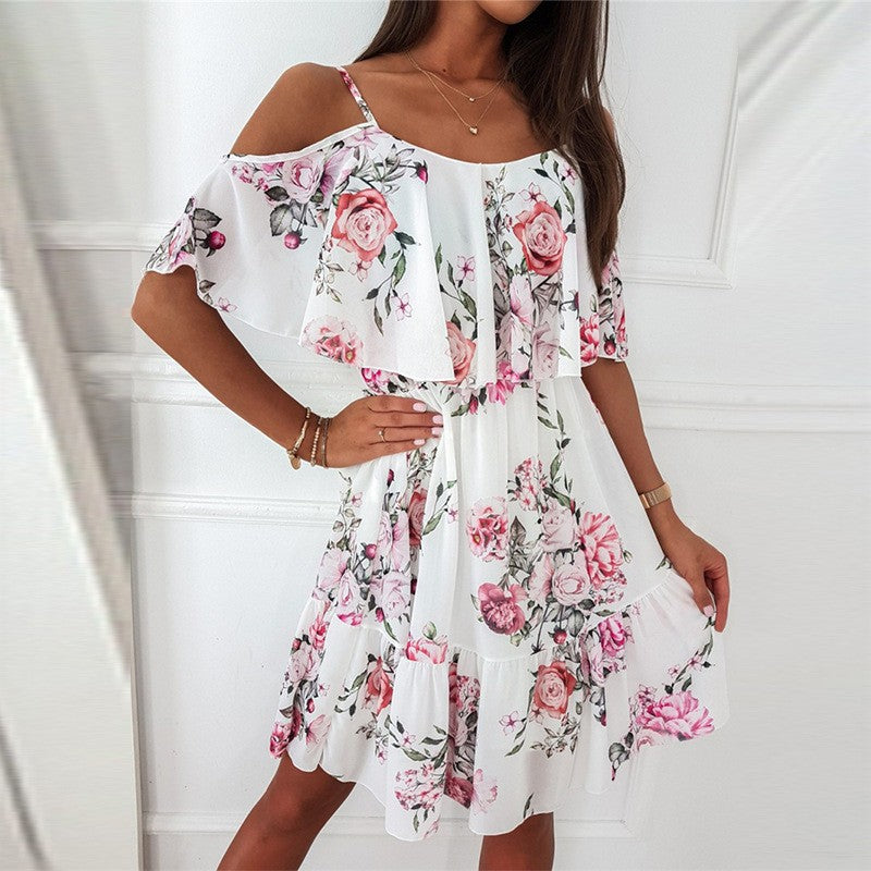 Chiffon Printed Women's Dress