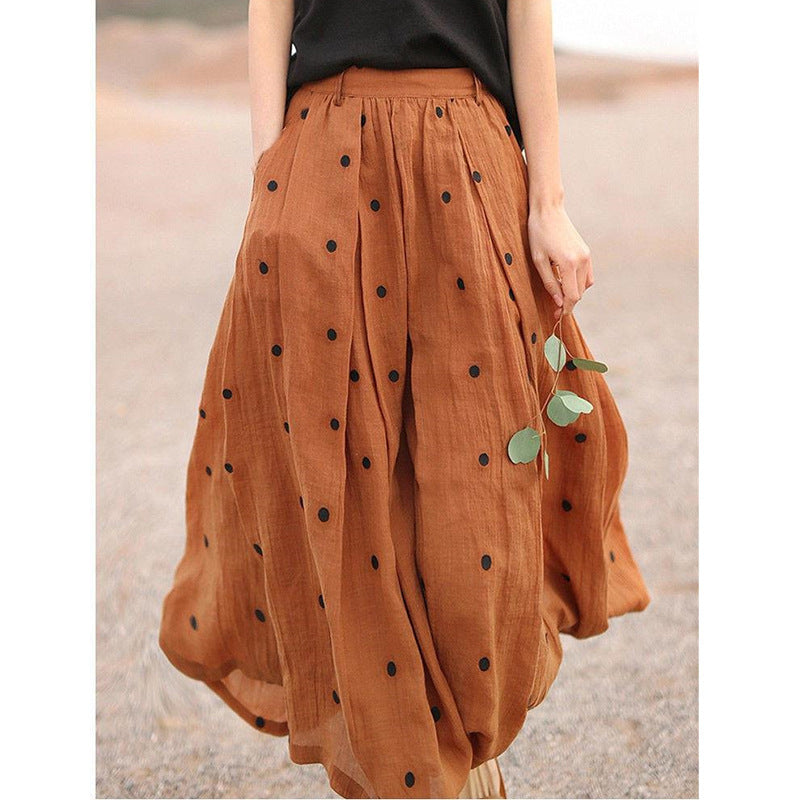 Women's Polka Dot Skirt