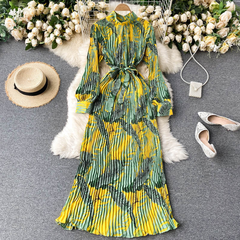 Women's Printed Long Dress