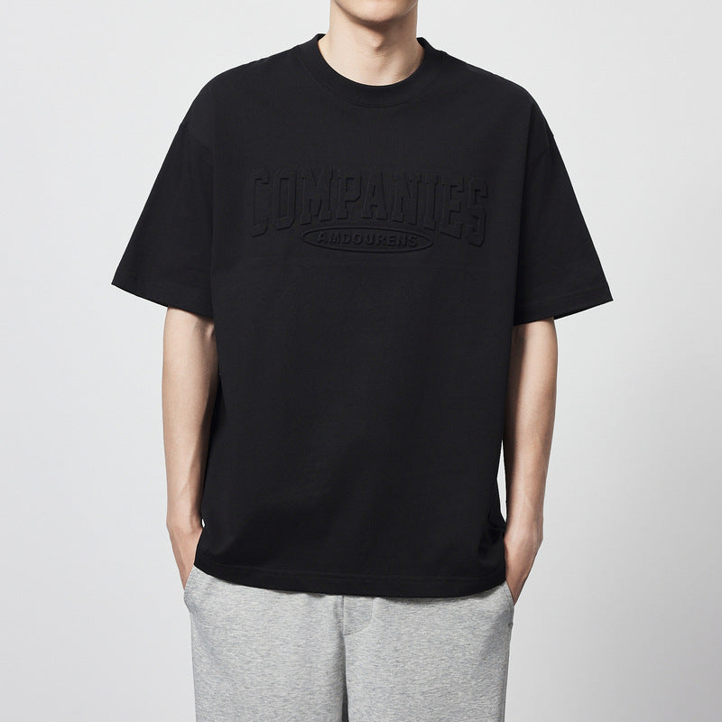 Men's T-shirt Round Neck Loose