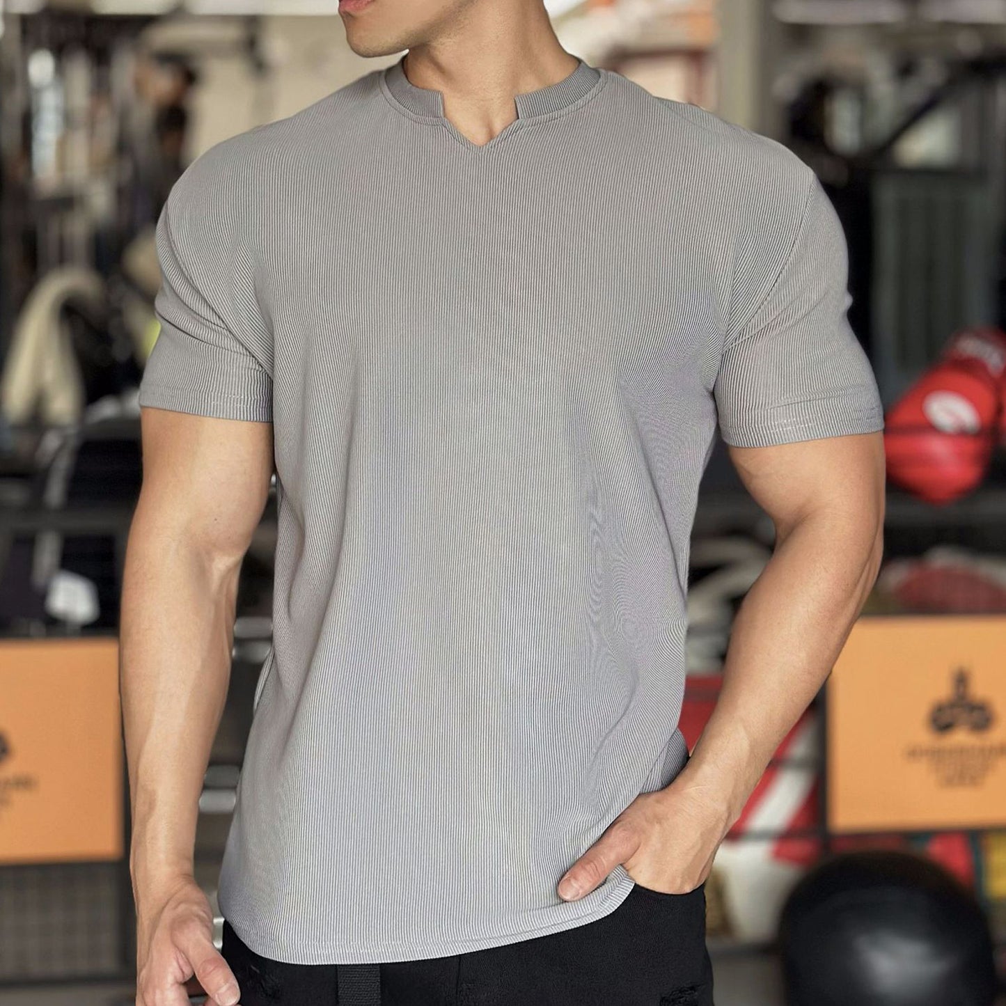 Textured Men's T- shirt