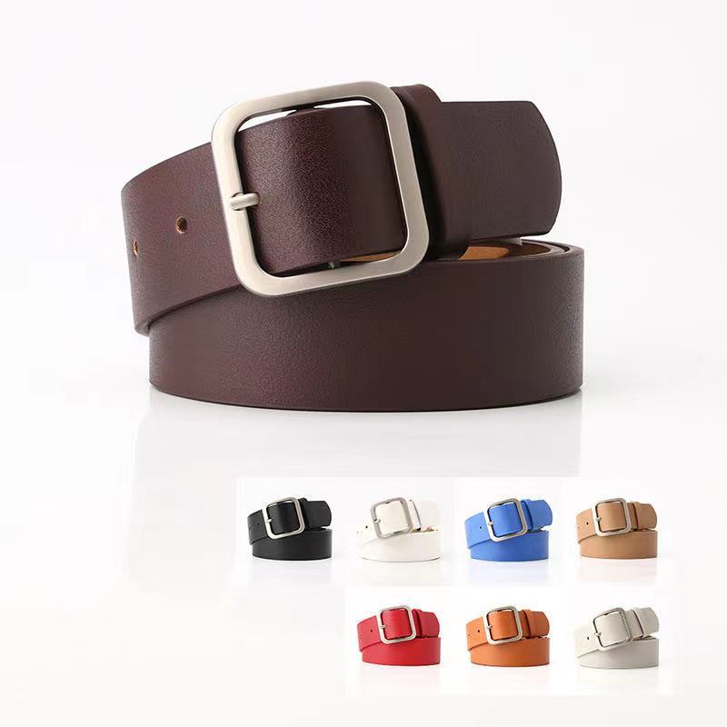 Retro Alloy Buckle Belt