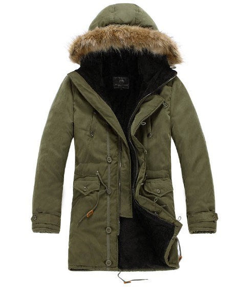 Men's Warm Coat Parka Cotton Jackets