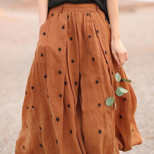 Women's Polka Dot Skirt