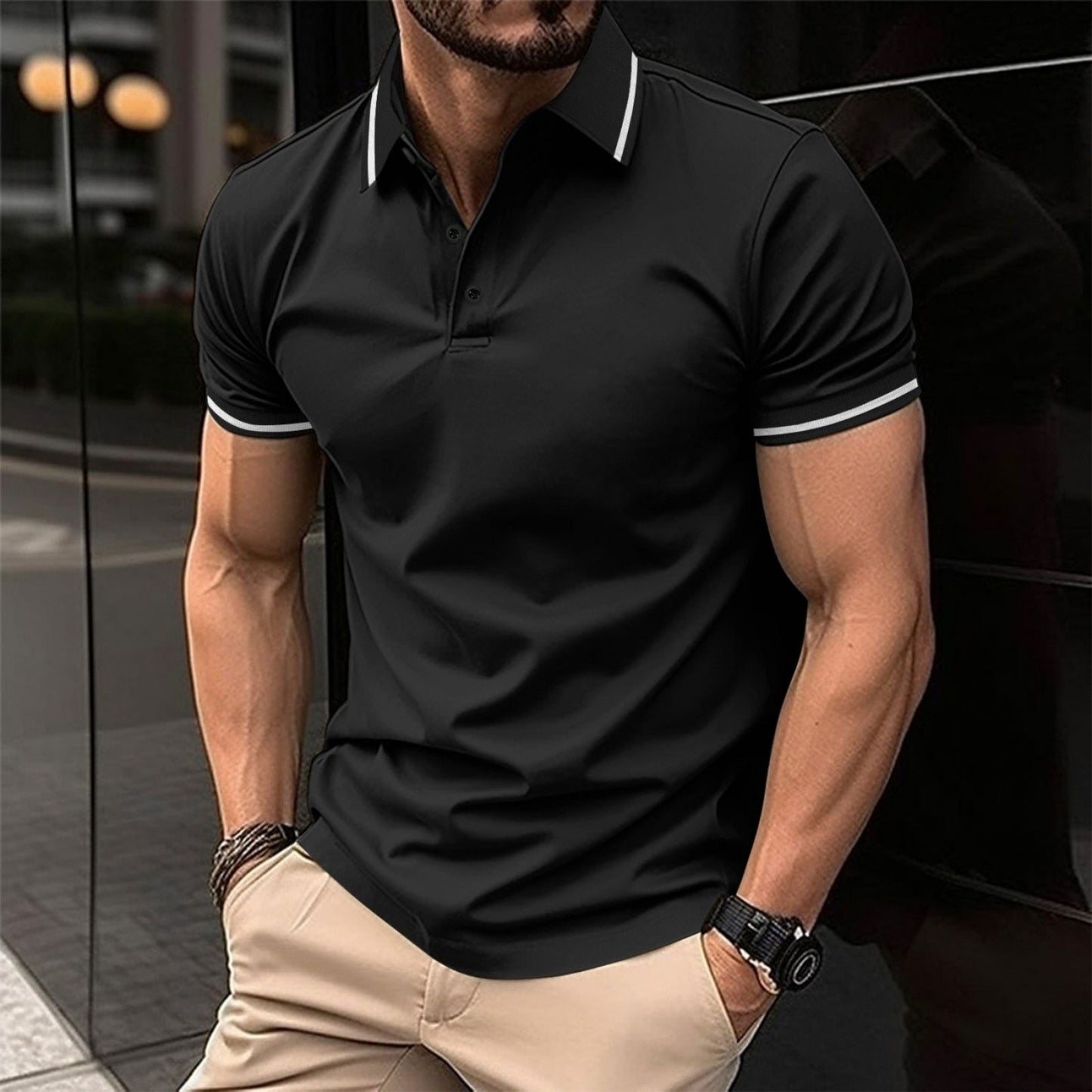 Men's Short Sleeve Polo Shirt