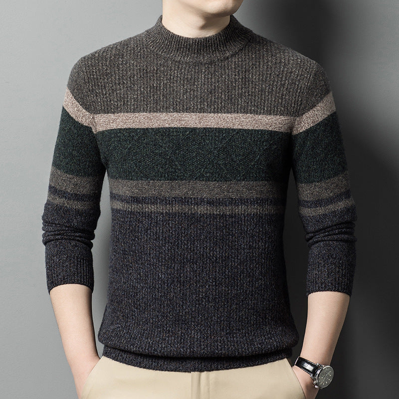 Men's New All-matching Woolen Sweater