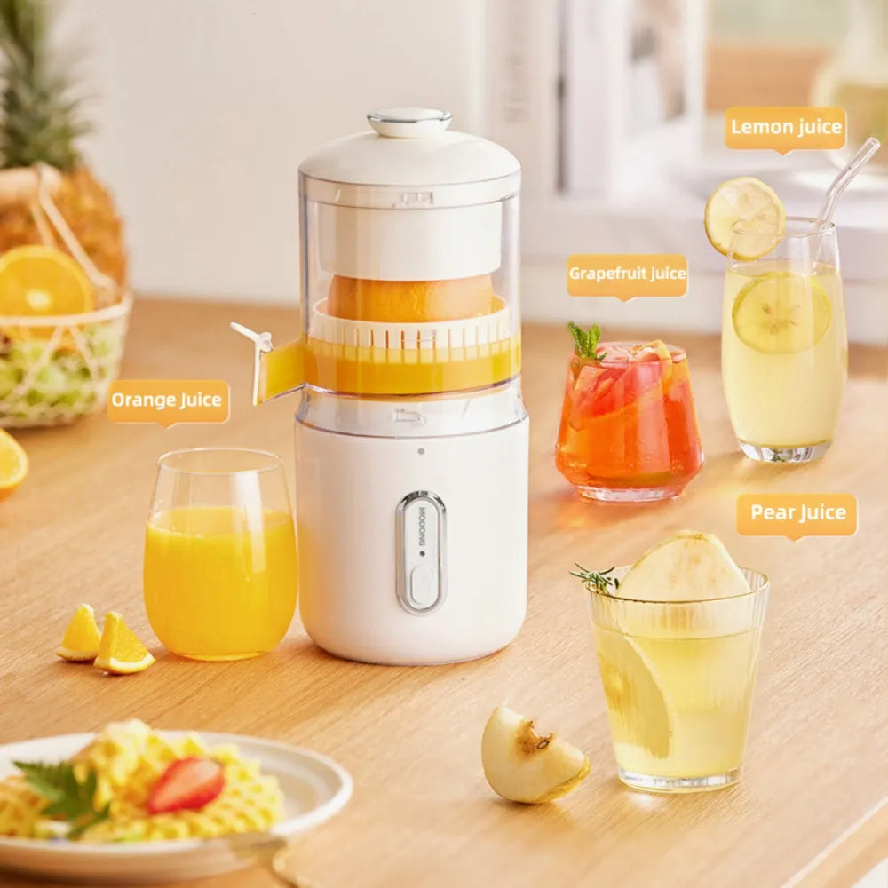 Multifunctional Wireless Electric Juicer Steel Blender USB Portable Mini Fruit Squeezer Pressure Juicer Kitchen