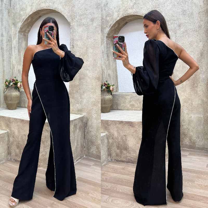 High Waist Women's Jumpsuit