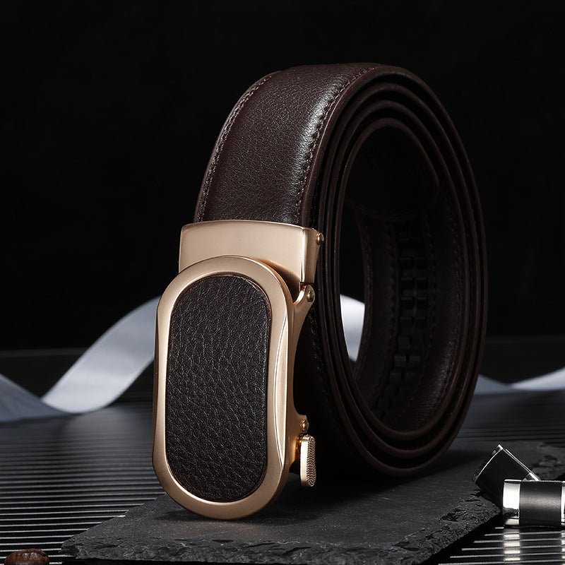 Men's Artificial Leather Comfort Click Belt